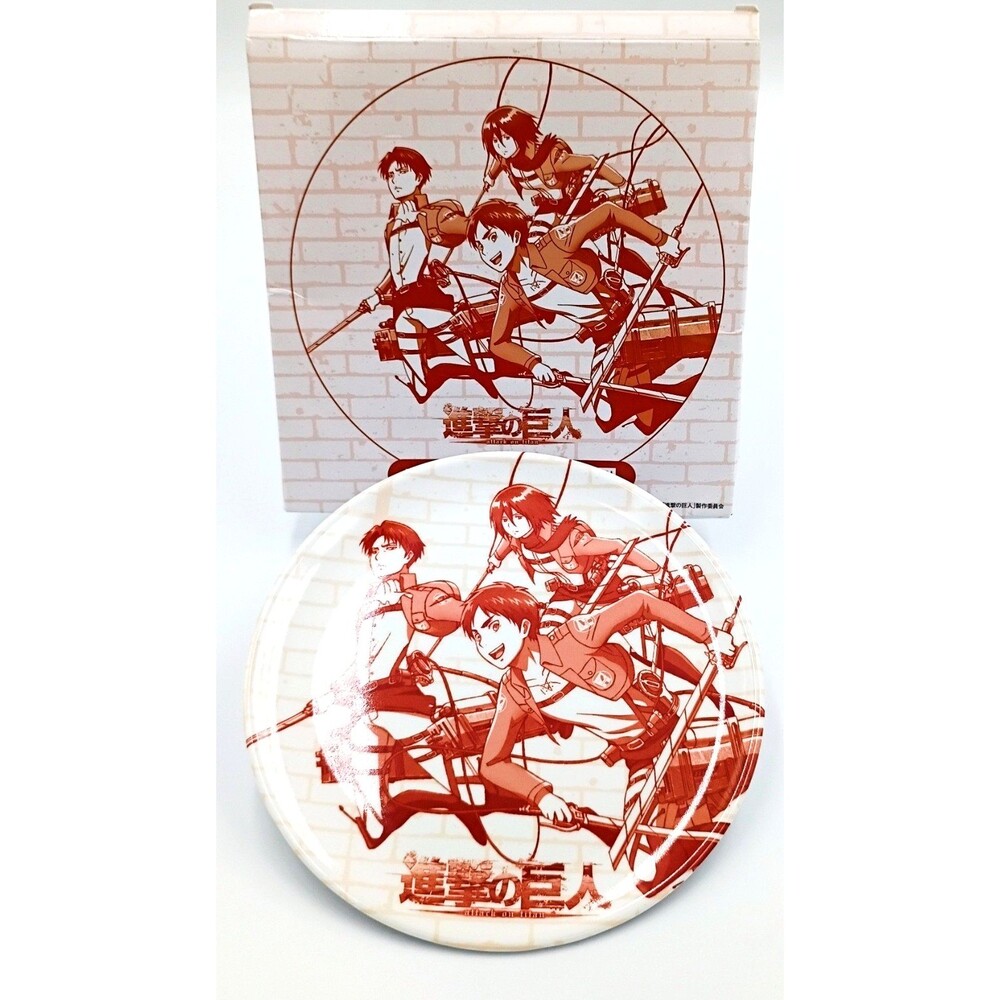 ATTACK ON TITAN Japan Kodansha Exclusive Promo Melamine Plate 2014 Anime Manga
